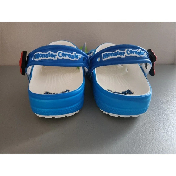 NEW Crocs x General Mills HALLOWEEN Boo Berry Classic Clog Size M4/W6 Monster - Picture 5 of 12